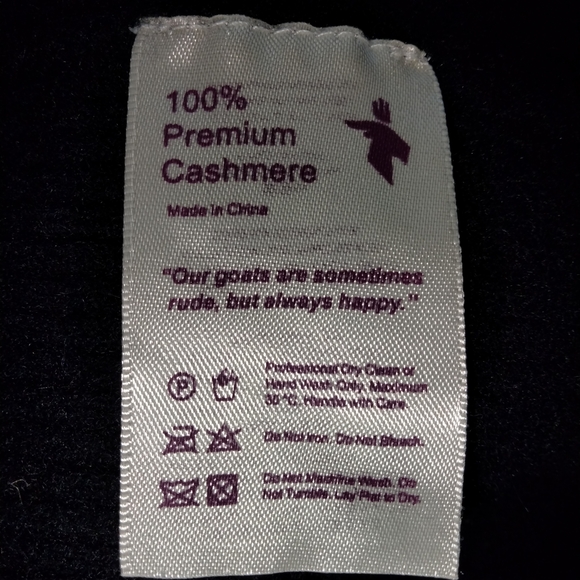 State Cashmere 100% Cashmere Black Ribbed Long sleeve  Turtleneck Sweater - Picture 9 of 11